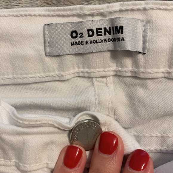 O2 denim white flares - Picture 5 of 6